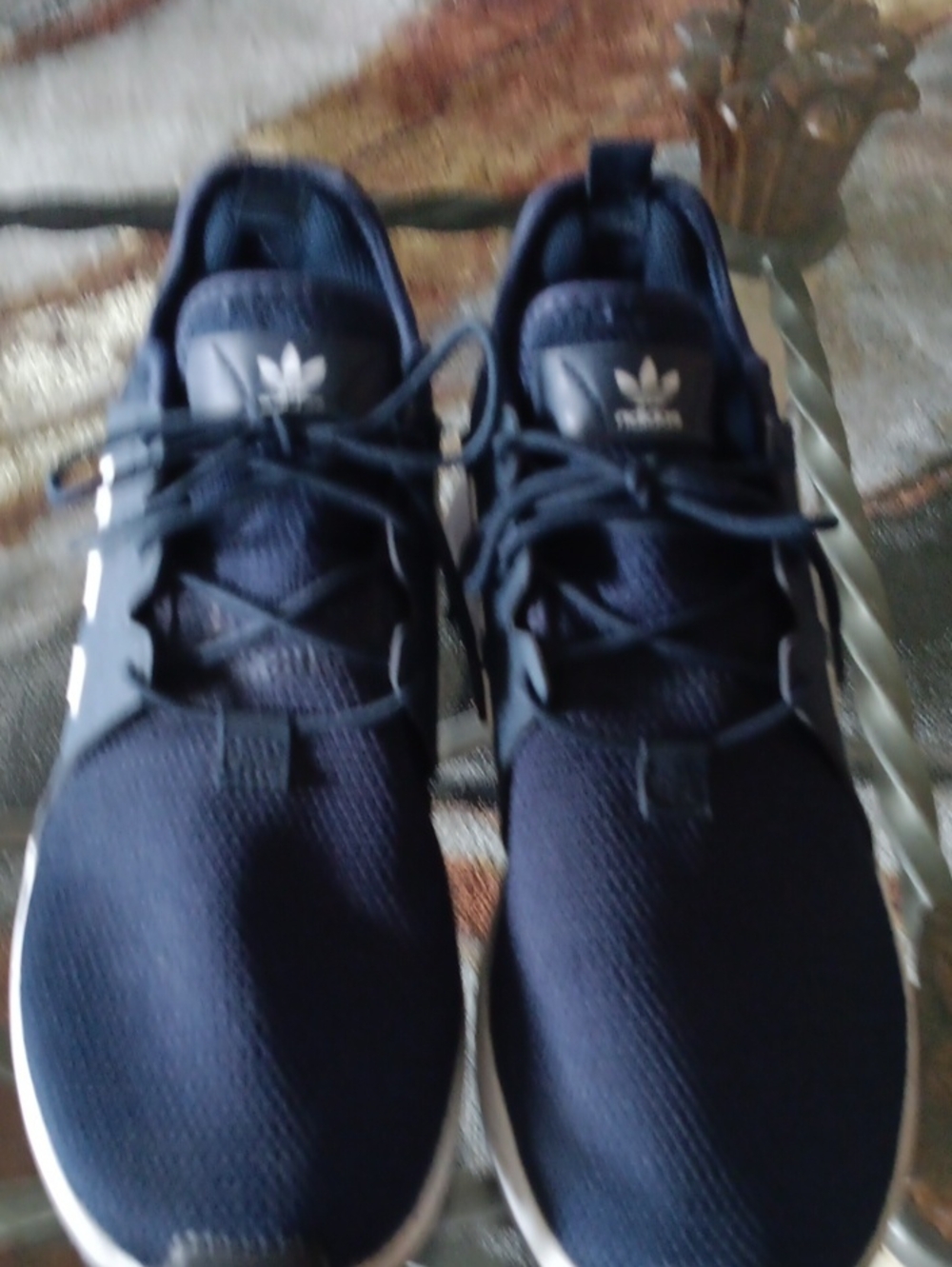 adidas Men’s Navy Blue Athletic Sneakers